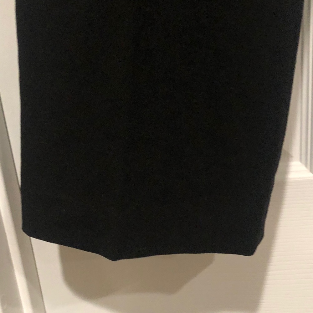 Black Women's Dress Pants - Slight Flare Leg - Picture 6 of 11